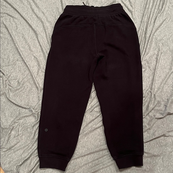 Lululemon Scuba High-Rise Cropped Jogger Black size 4 - Picture 7 of 12